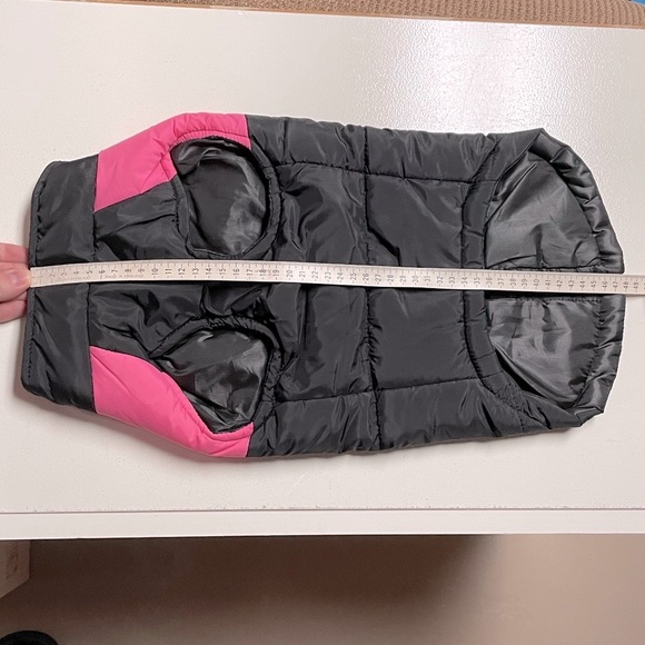 Dog Jacket Black and Pink - Picture 5 of 5